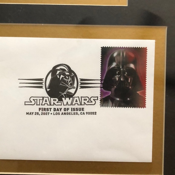 Framed Star Wars first day of issue stamps - Picture 1 of 5